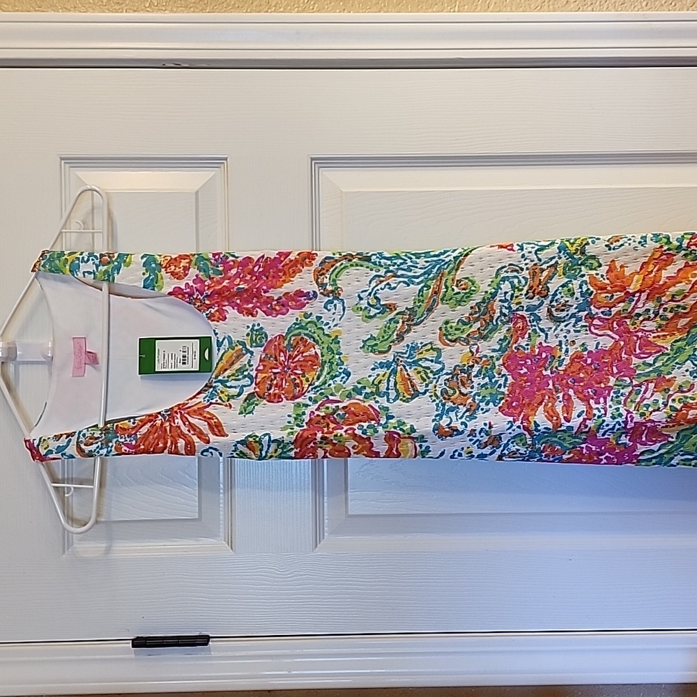 NWT Lilly Pulitzer Astoria Maxi Dress Resort White Casa Marina Women's Size S